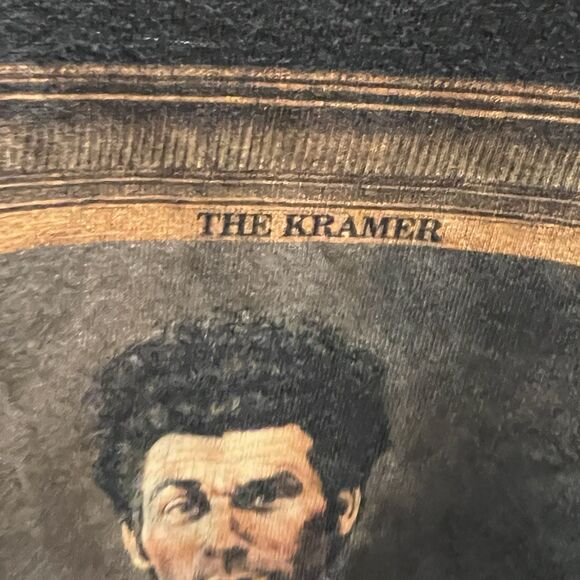 VTG  The Kramer portrait t shirt official Rare Seinfeld Size Small - Picture 3 of 8
